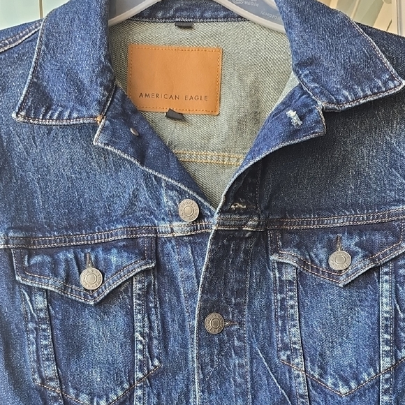 American Eagle Outfitters Blue Jean Jacket - Picture 1 of 7